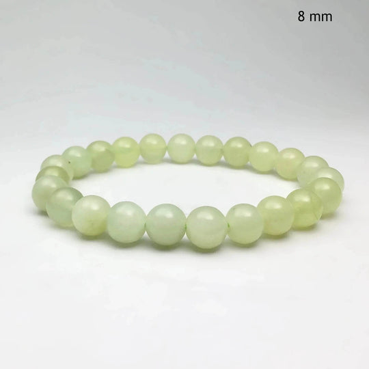 New Jade Beaded Bracelet - Rocks and Gems Canada