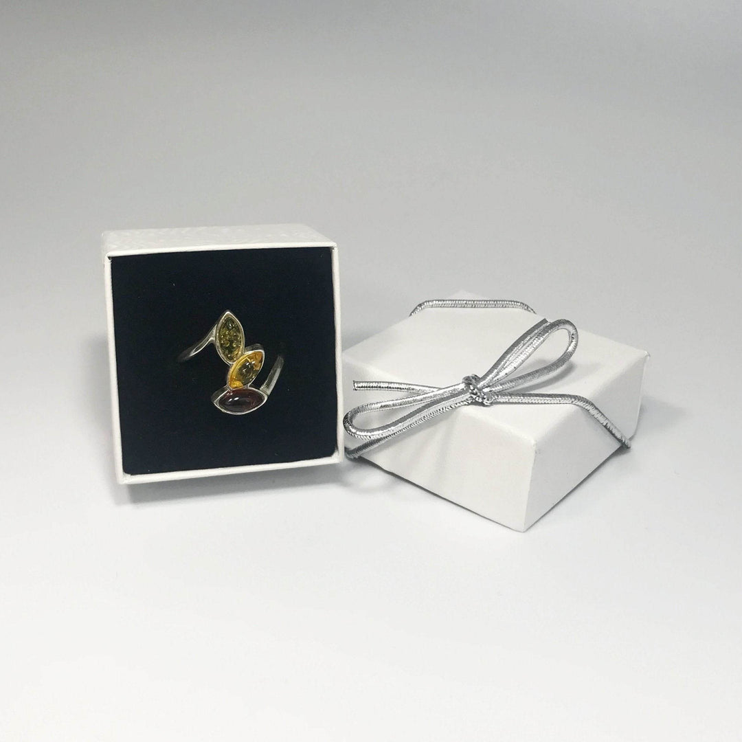 Mixed Amber Ring - Rocks and Gems Canada