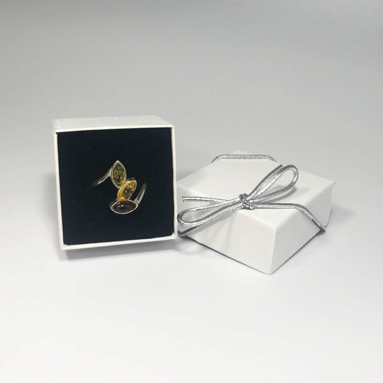 Mixed Amber Ring - Rocks and Gems Canada