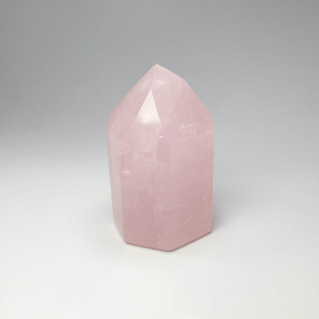 Rose Quartz Point - Rocks and Gems Canada
