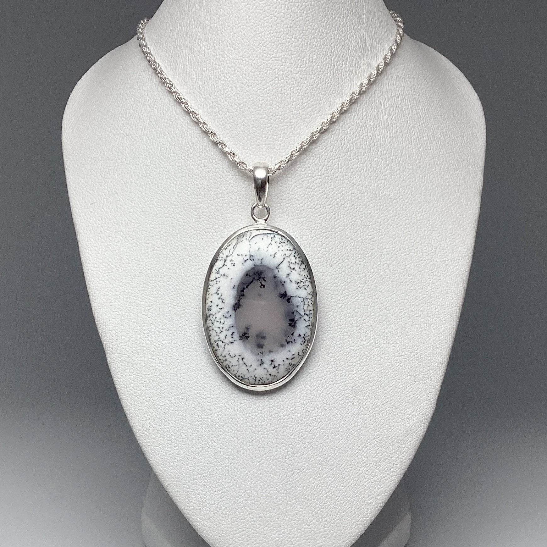 Dendritic Opal Pendant - Rocks and Gems Canada
