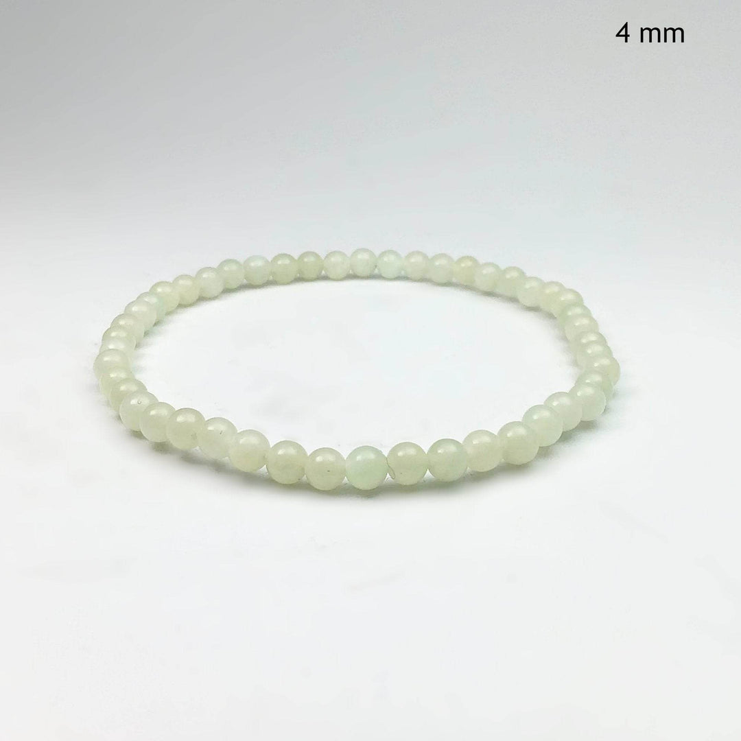 New Jade Beaded Bracelet - Rocks and Gems Canada