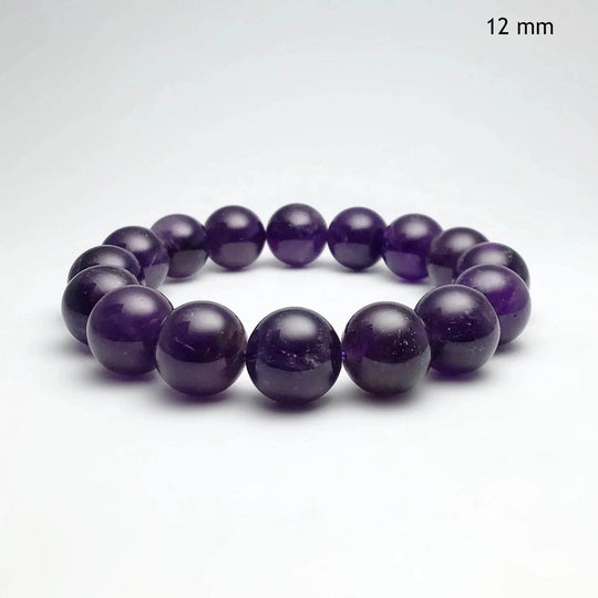 Amethyst Beaded Bracelet - Rocks and Gems Canada
