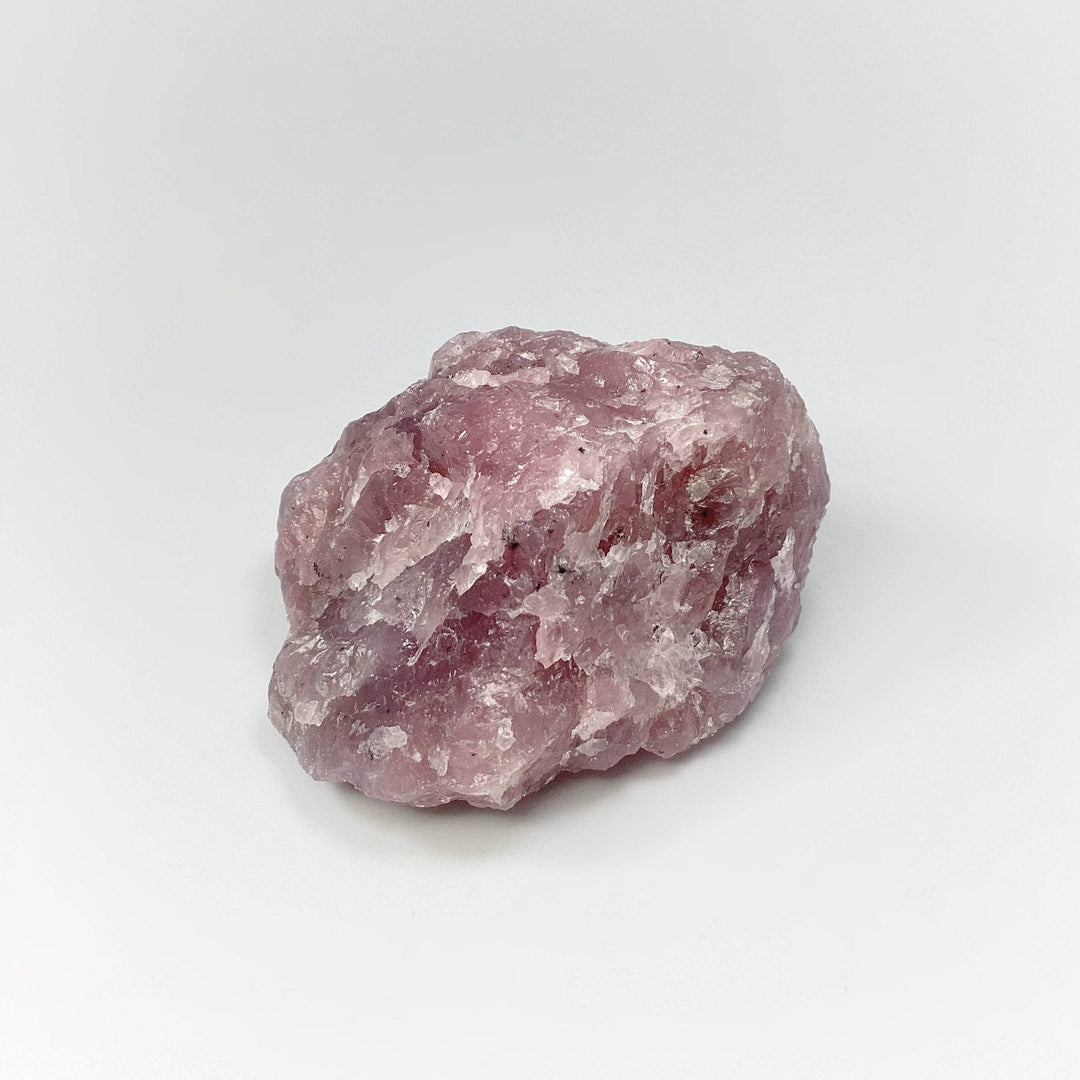 Guava Rose Quartz Rough Chunk - Rocks and Gems Canada