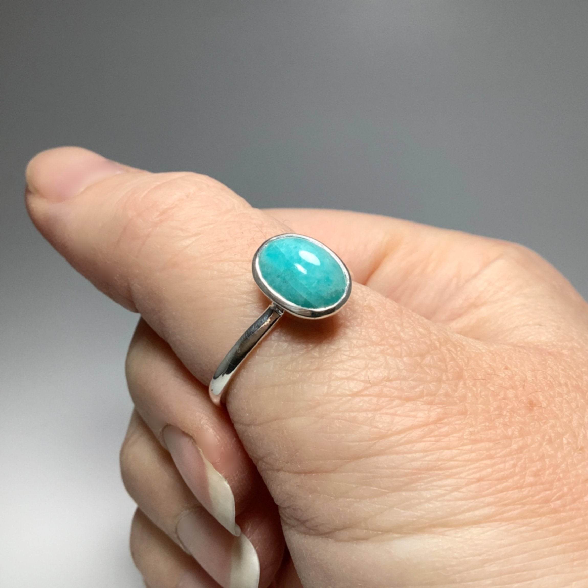 Amazonite Ring - Rocks and Gems Canada