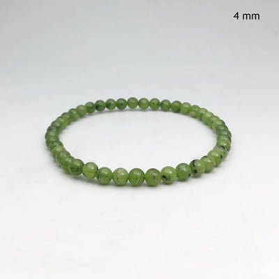 Canadian Jade Beaded Bracelet