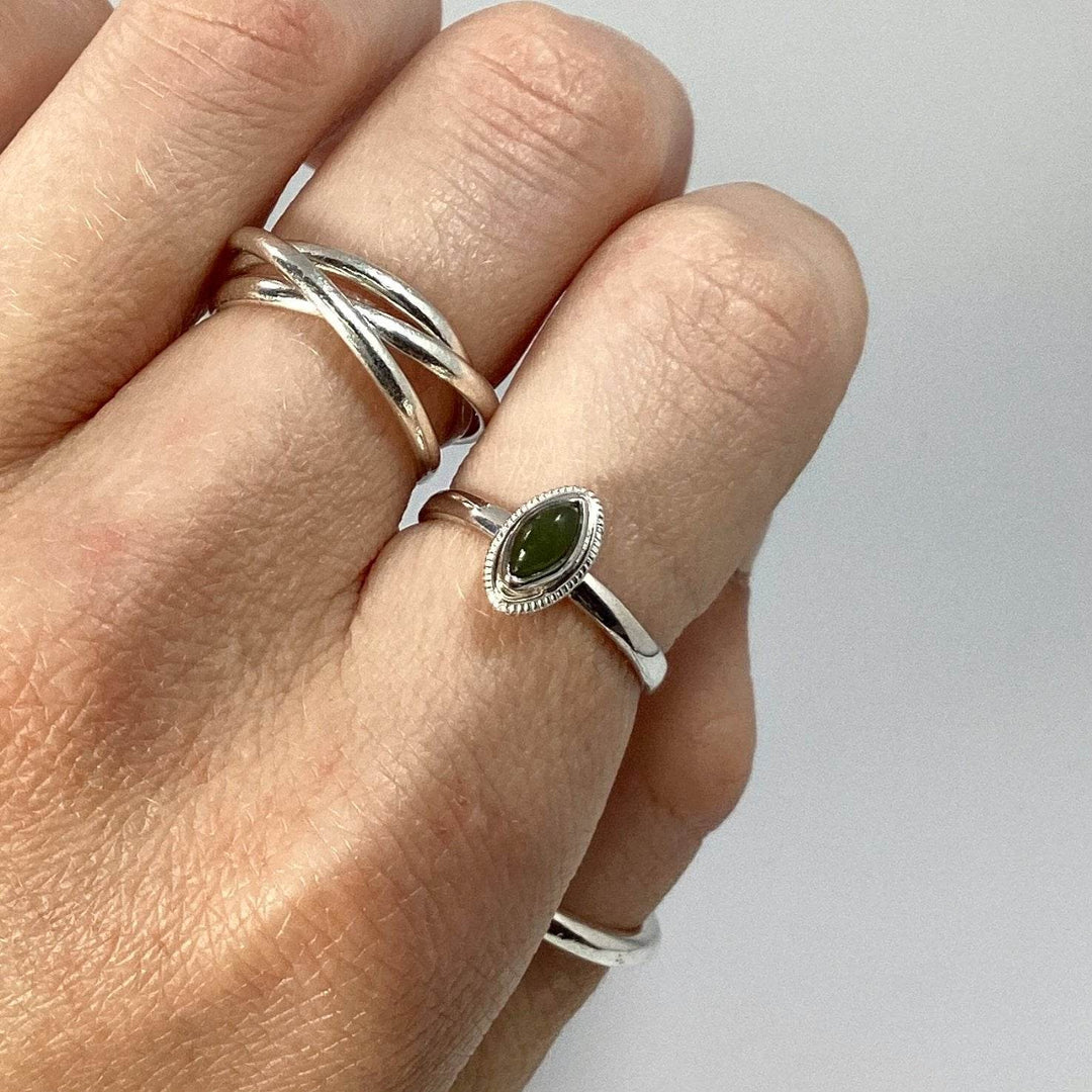 Canadian Jade Ring - Rocks and Gems Canada