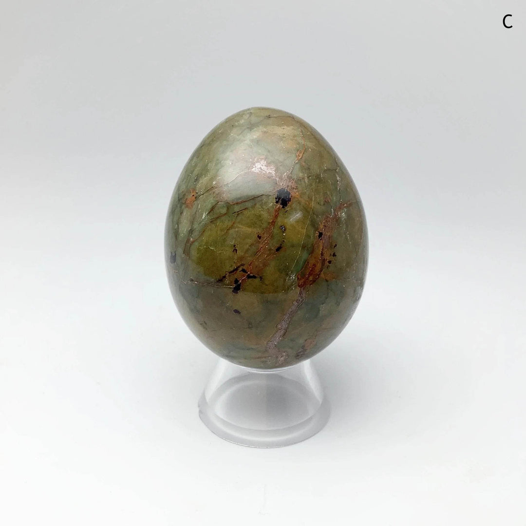 Chrysoprase Egg - Rocks and Gems Canada