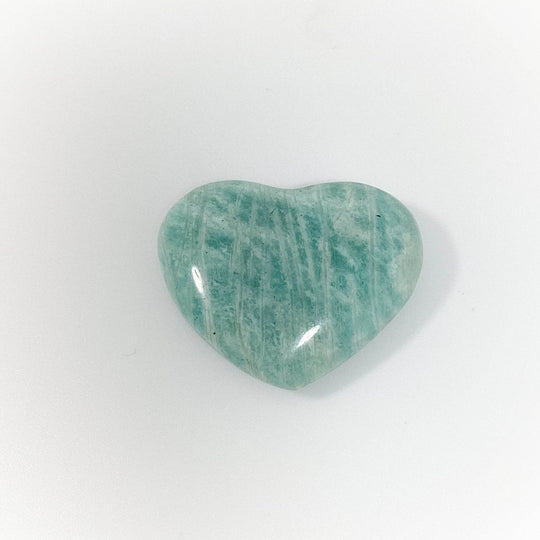 Amazonite Heart - Rocks and Gems Canada