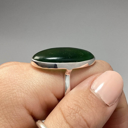 Canadian Jade Ring - Rocks and Gems Canada