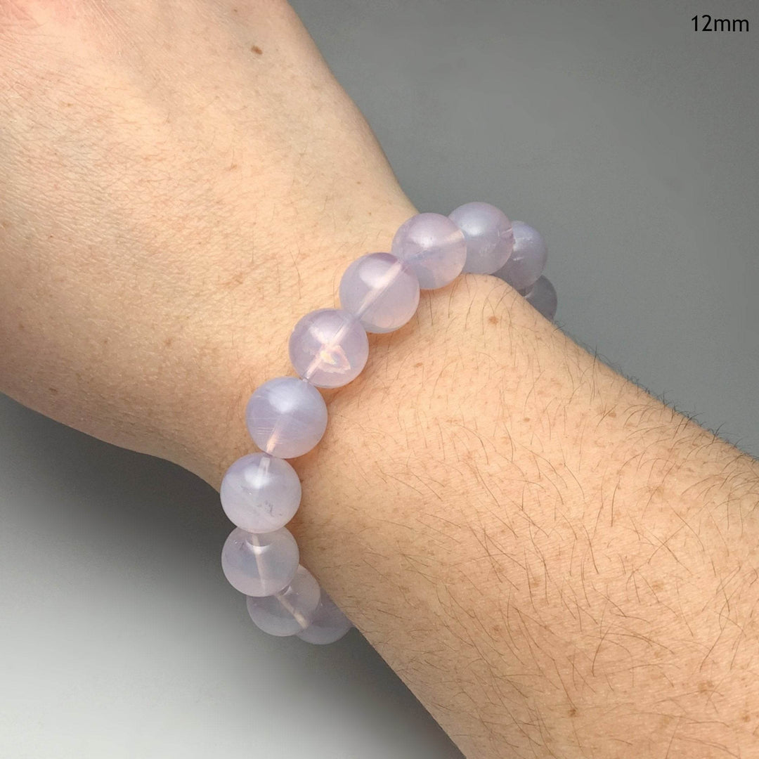 Moon Amethyst Beaded Bracelet - Rocks and Gems Canada