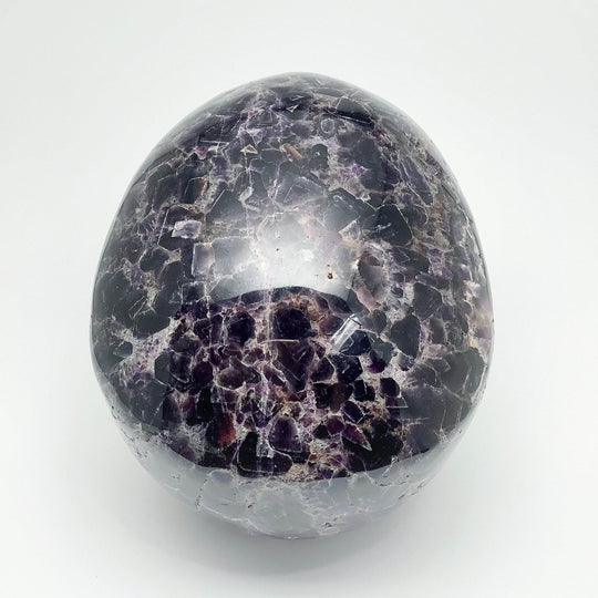 Large Chevron Amethyst Crystal Skull - Rocks and Gems Canada