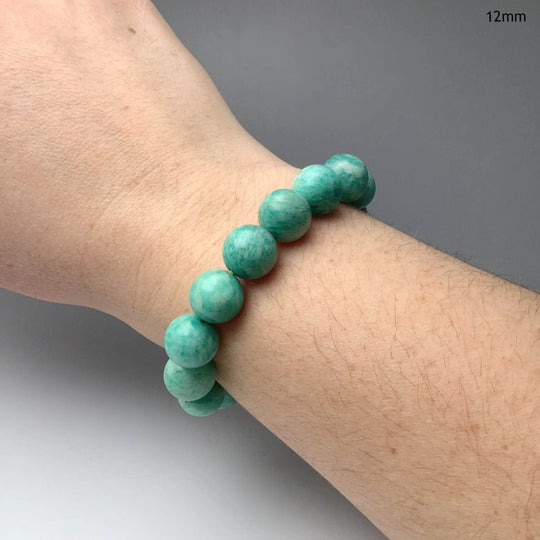 Striped Amazonite Beaded Bracelet - Rocks and Gems Canada
