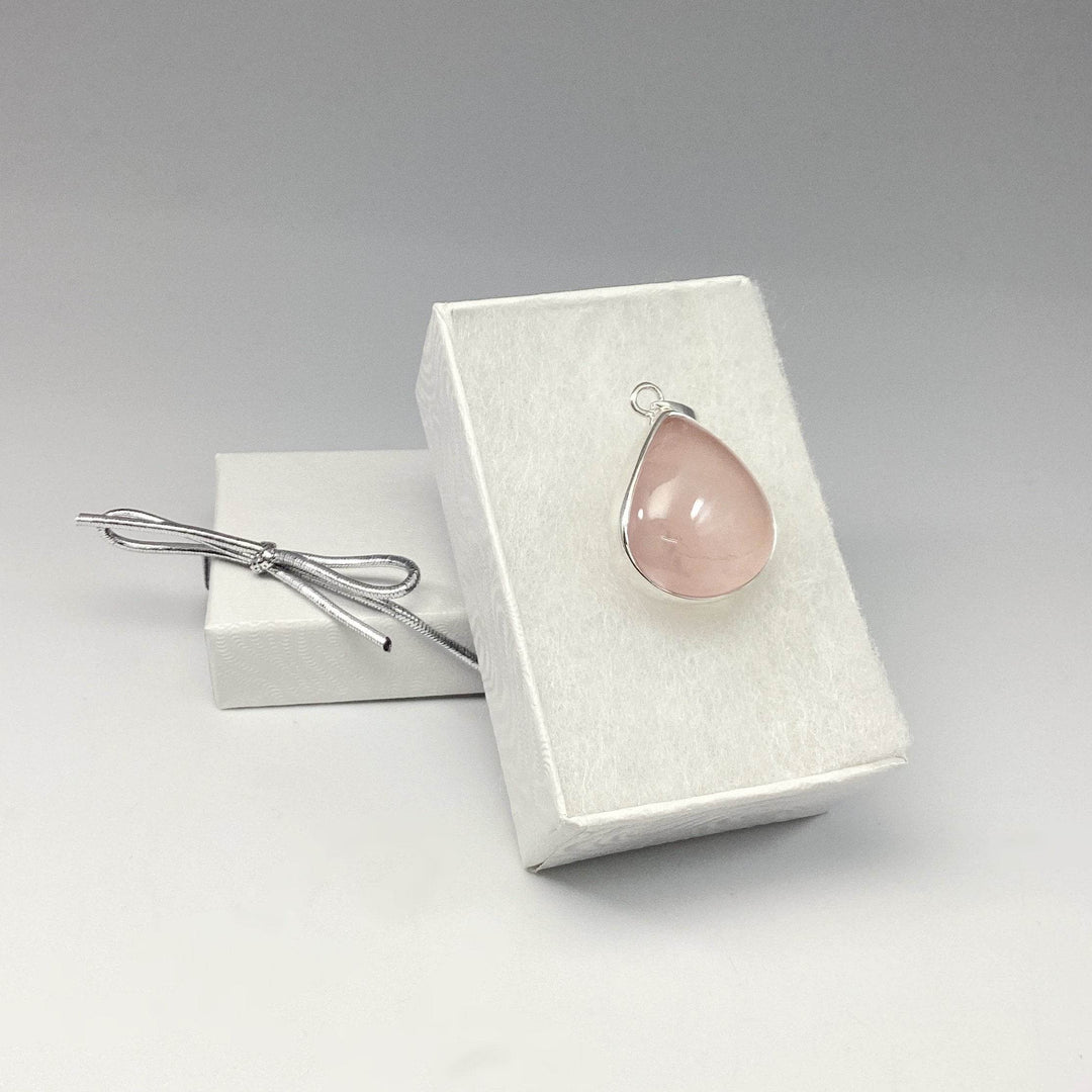 Rose Quartz Pendant - Rocks and Gems Canada
