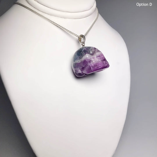 Fluorite Skull Pendant - Rocks and Gems Canada