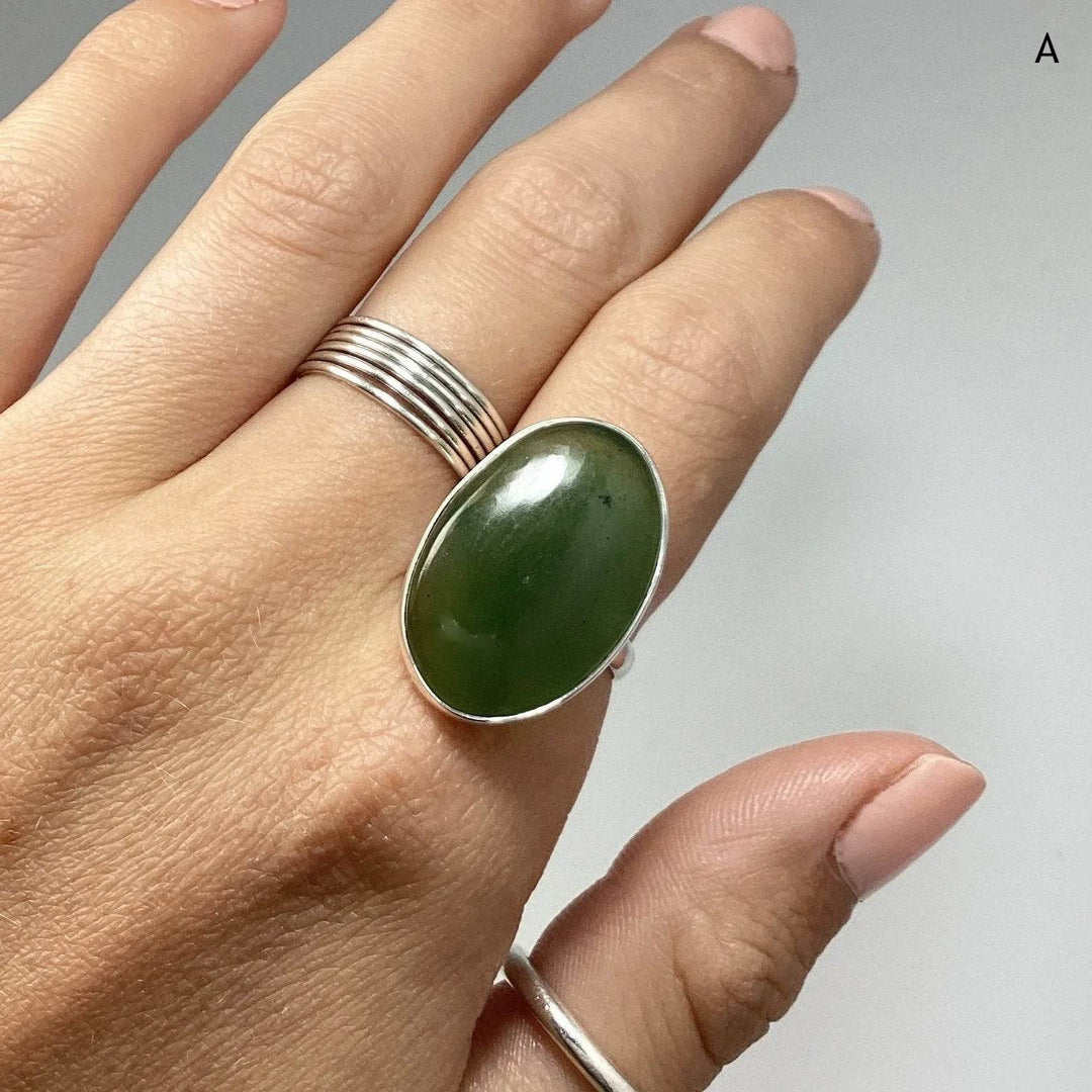 Canadian Jade Ring - Rocks and Gems Canada
