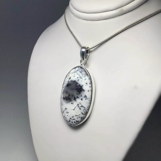 Dendritic Opal Pendant - Rocks and Gems Canada