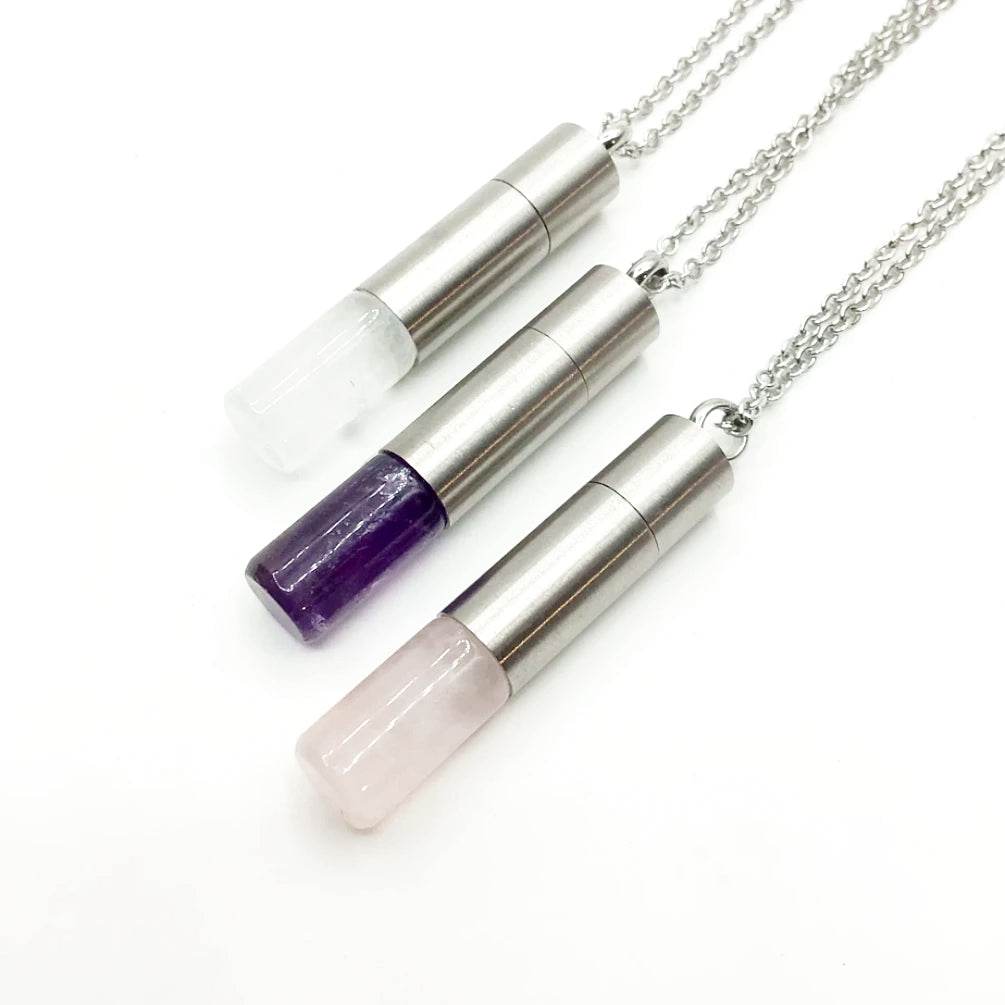 Essential Oil Diffuser Necklace - Rocks and Gems Canada