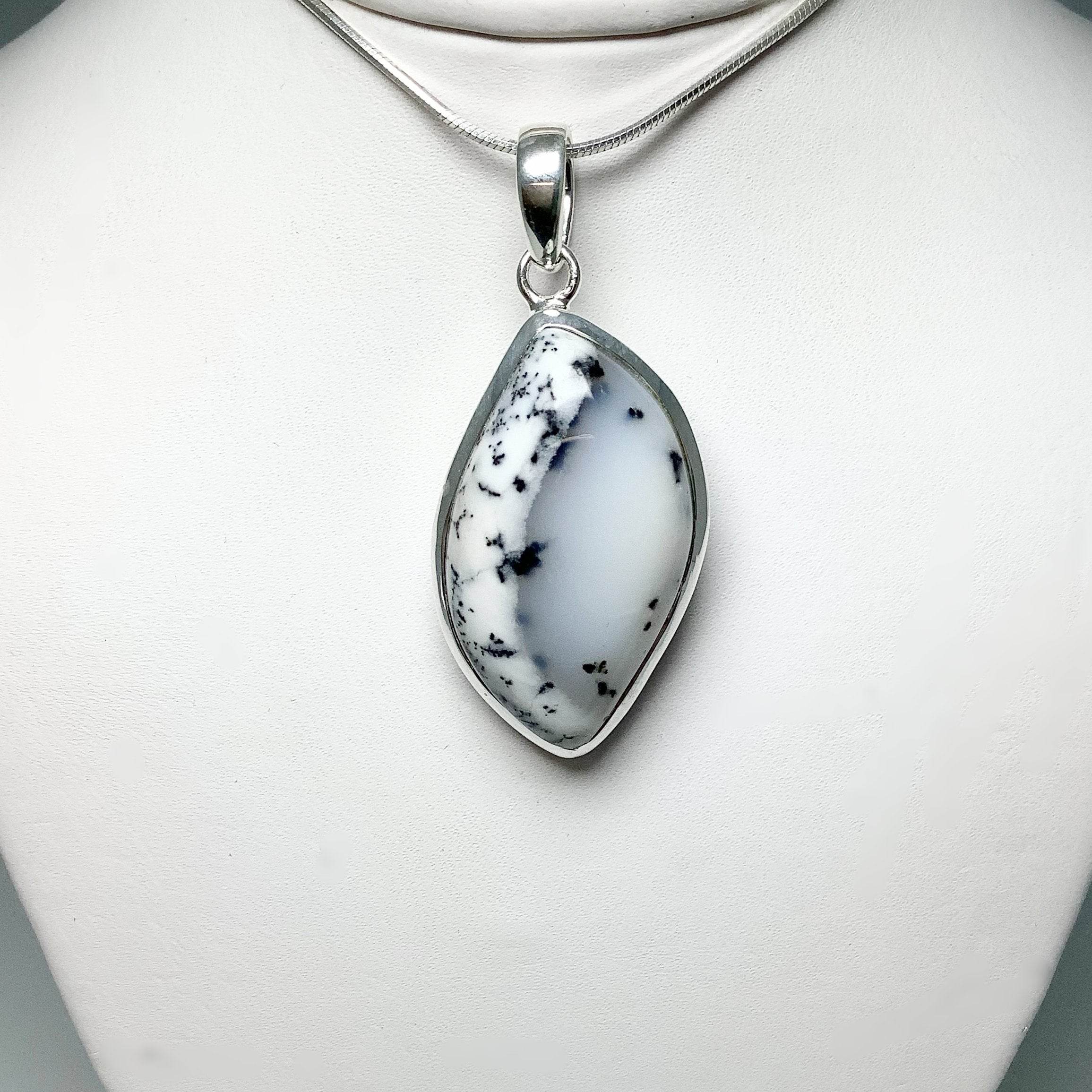 Dendritic Opal Pendant - Rocks and Gems Canada