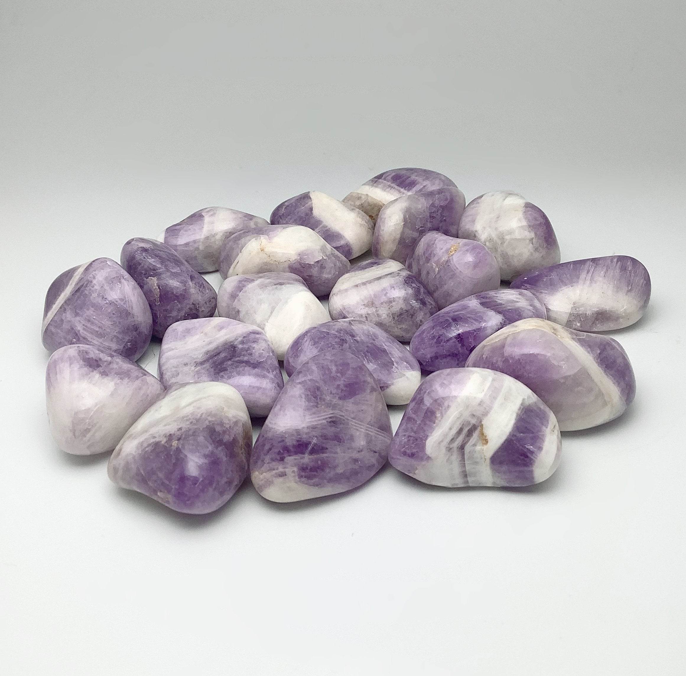 Chevron Amethyst Tumble - Rocks and Gems Canada