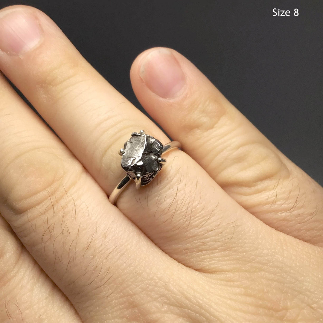 Campo Del Cielo Meteorite Ring - Rocks and Gems Canada