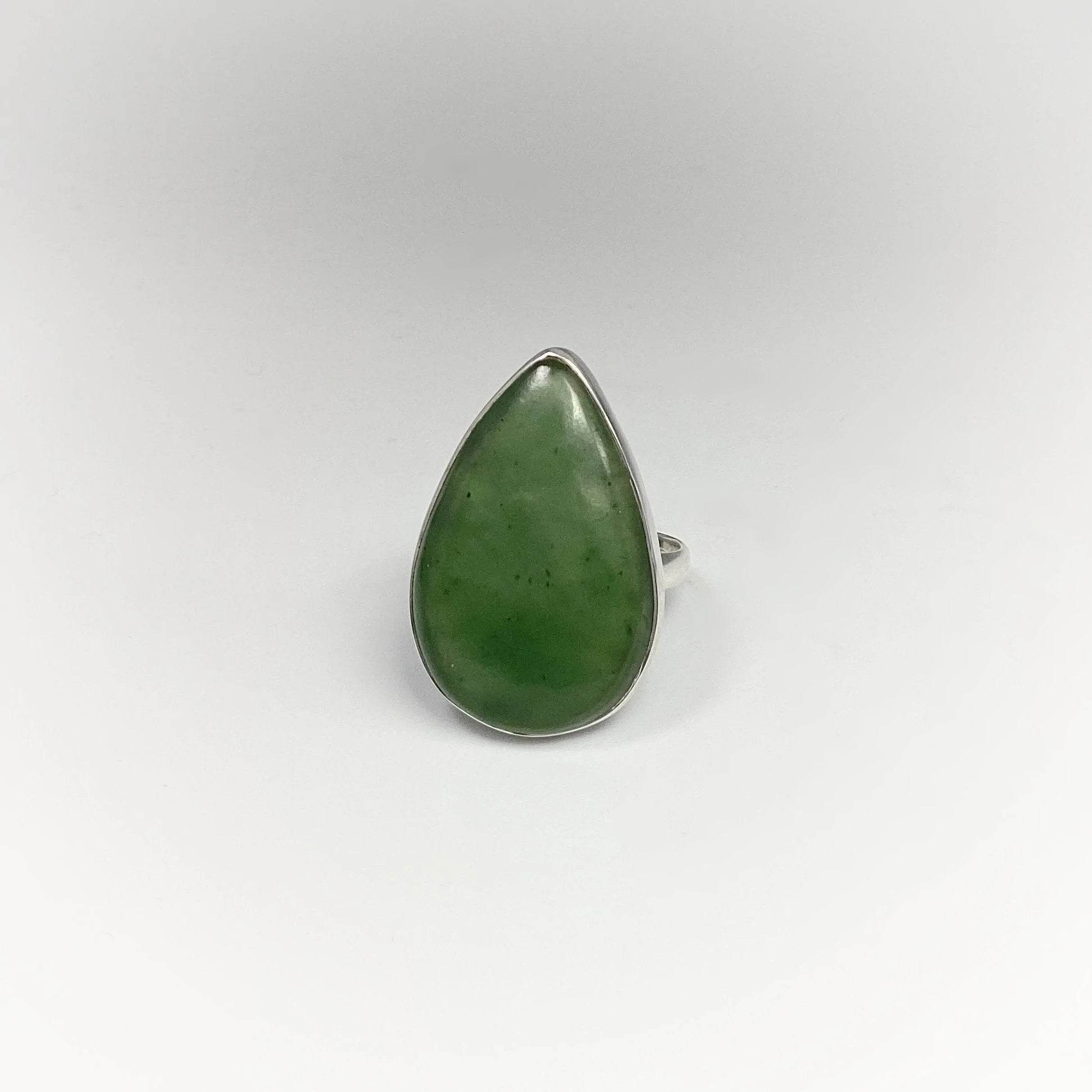 Canadian Jade Ring - Rocks and Gems Canada