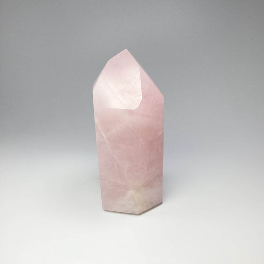 Rose Quartz Point - Rocks and Gems Canada