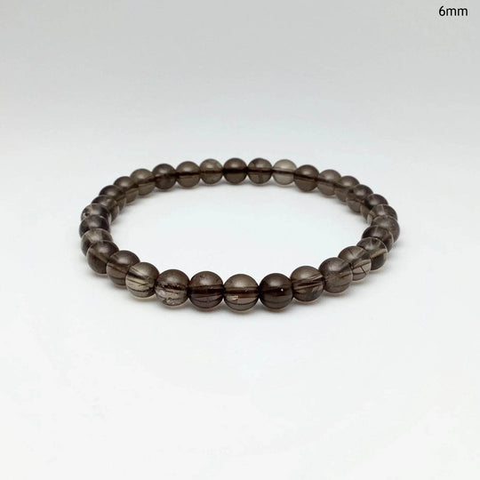 Smoky Quartz Beaded Bracelet - Rocks and Gems Canada