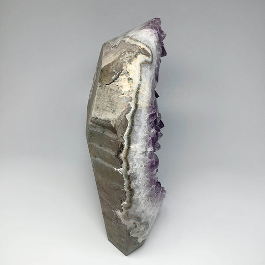 Amethyst Druze Cluster Large Stand Up - Rocks and Gems Canada