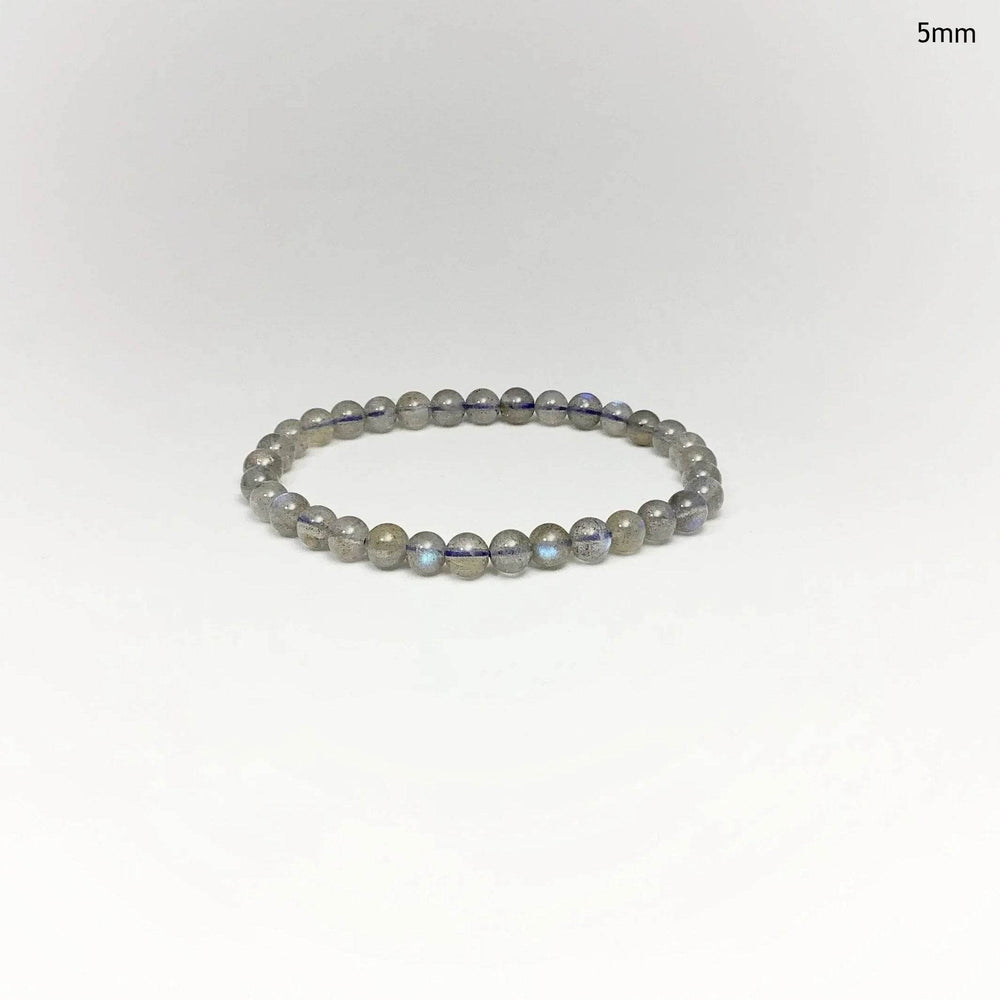 Labradorite Beaded Bracelet - Rocks and Gems Canada