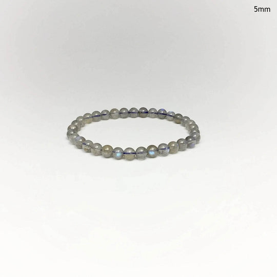 Labradorite Beaded Bracelet - Rocks and Gems Canada