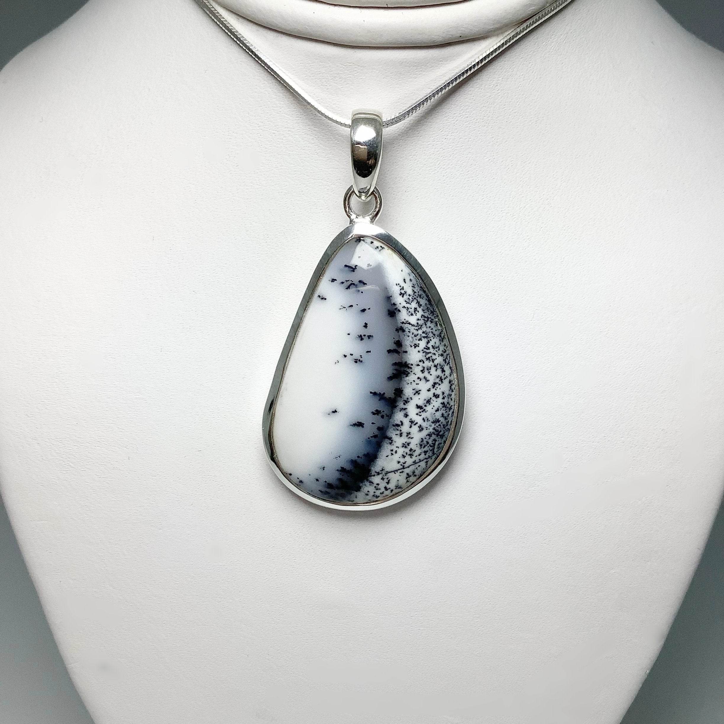 Dendritic Opal Pendant - Rocks and Gems Canada