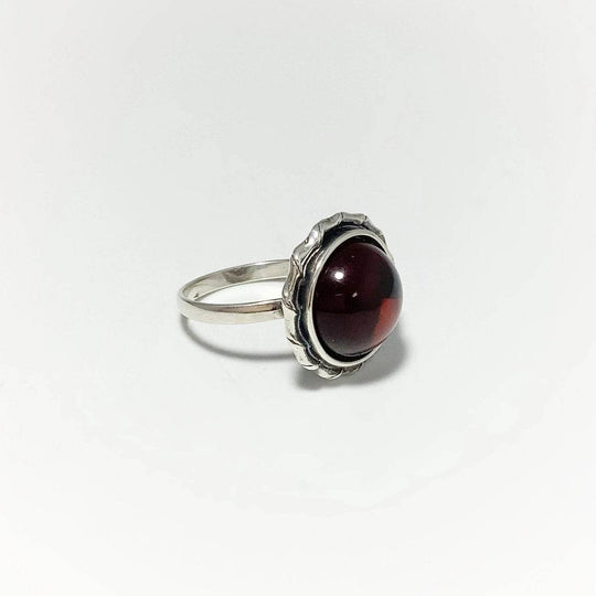 Cherry Amber Ring - Rocks and Gems Canada