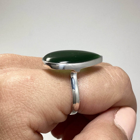 Canadian Jade Ring - Rocks and Gems Canada