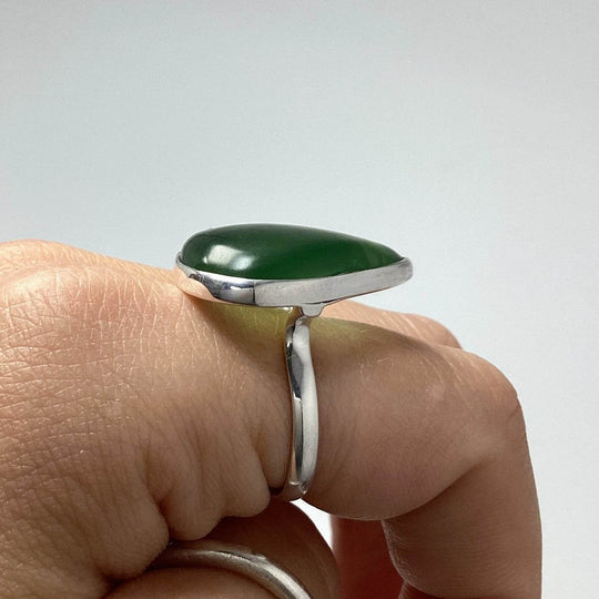 Canadian Jade Ring - Rocks and Gems Canada