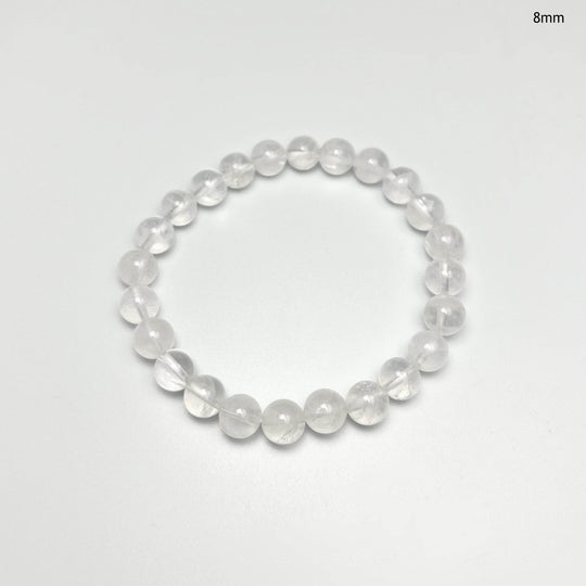 Girasol Milky Quartz Beaded Bracelet - Rocks and Gems Canada