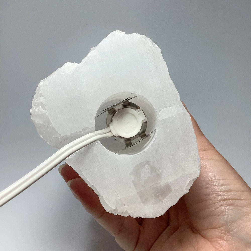 Rough Quartz Lamp - Rocks and Gems Canada