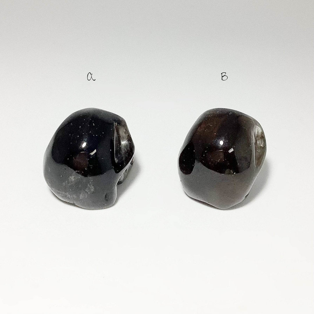 Carved Smoky Quartz  Skull - Rocks and Gems Canada