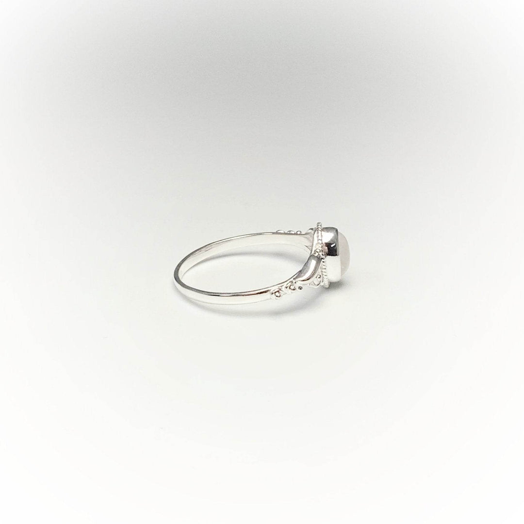 Rainbow Moonstone Ring - Rocks and Gems Canada