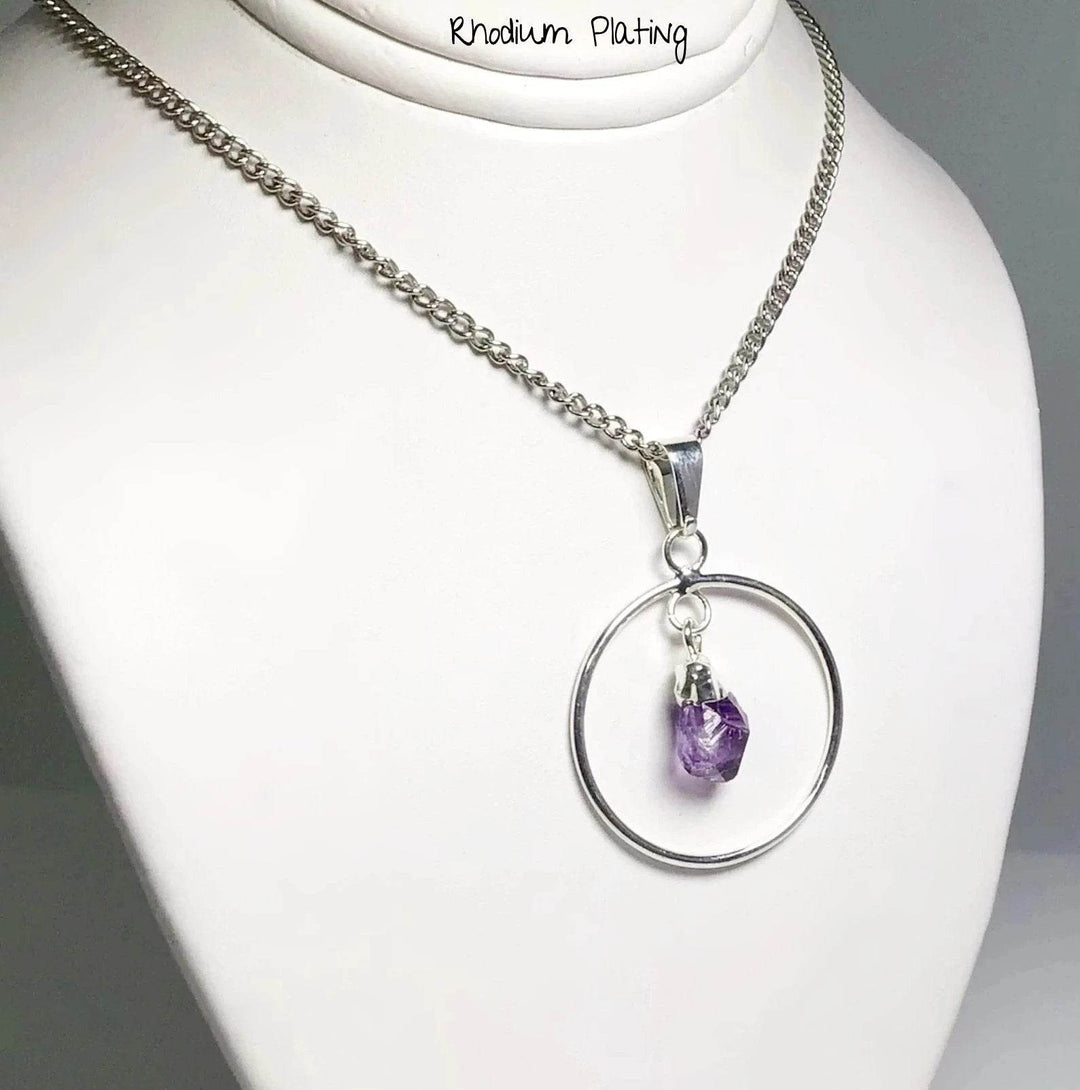 Amethyst Necklace - Rocks and Gems Canada