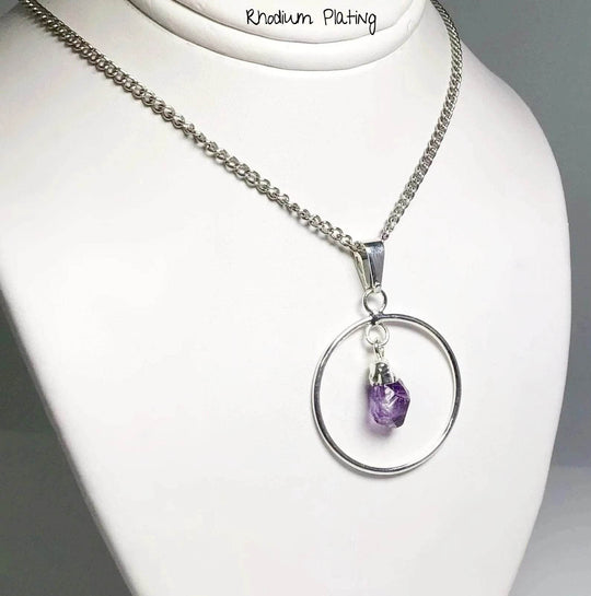 Amethyst Necklace - Rocks and Gems Canada