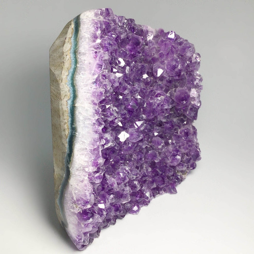 Amethyst Druze Cluster Stand Up - Rocks and Gems Canada