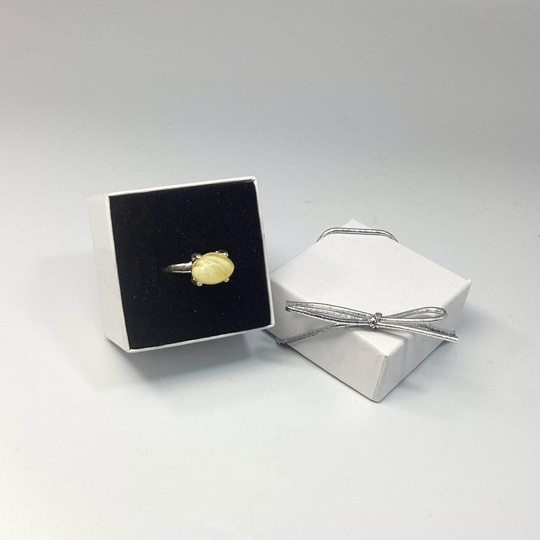 Butterscotch Amber Ring - Rocks and Gems Canada