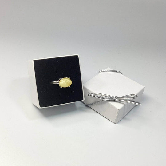 Butterscotch Amber Ring - Rocks and Gems Canada