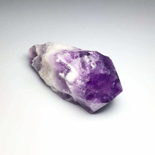 Chevron Amethyst Scepter - Rocks and Gems Canada