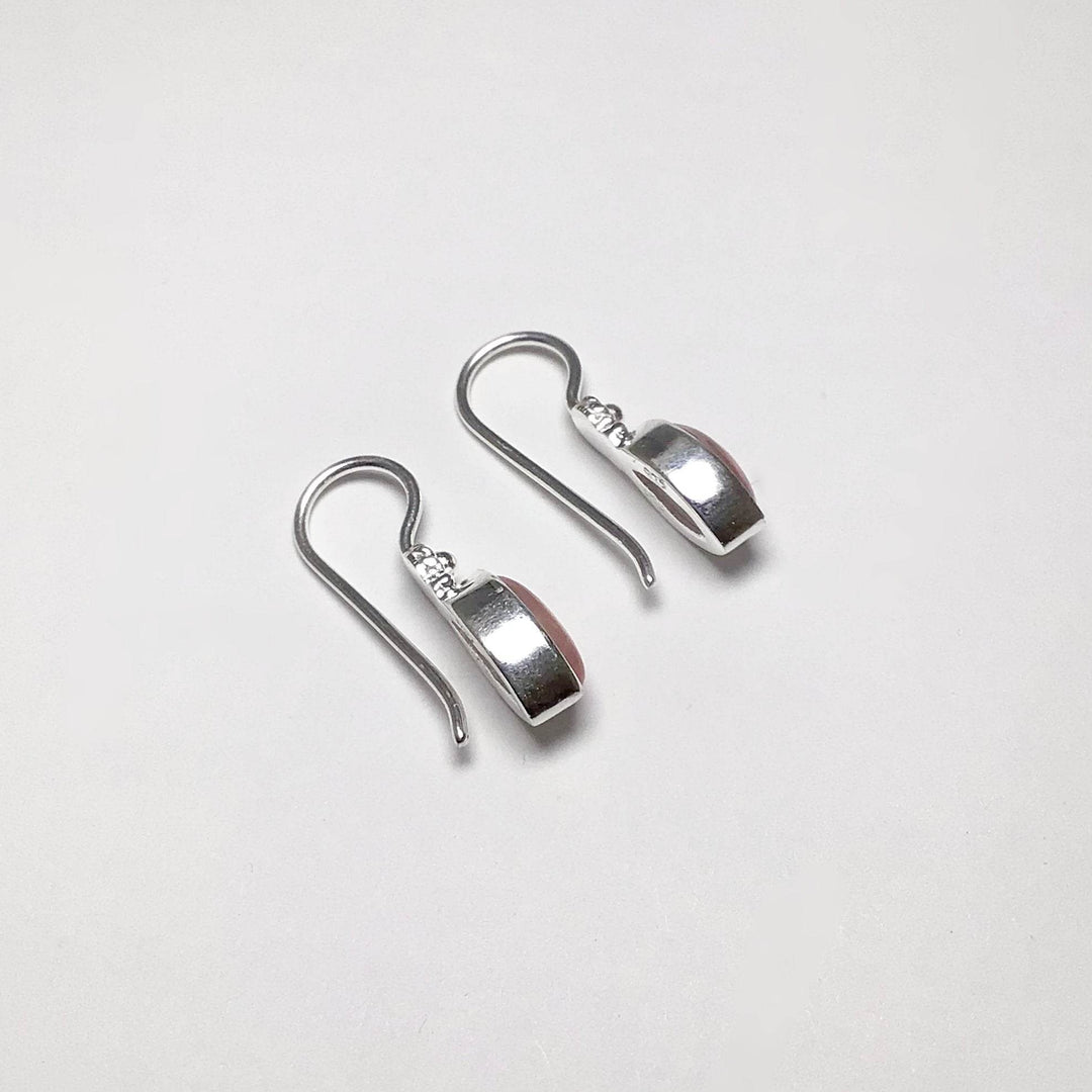 Rose Quartz Dangle Earrings - Rocks and Gems Canada