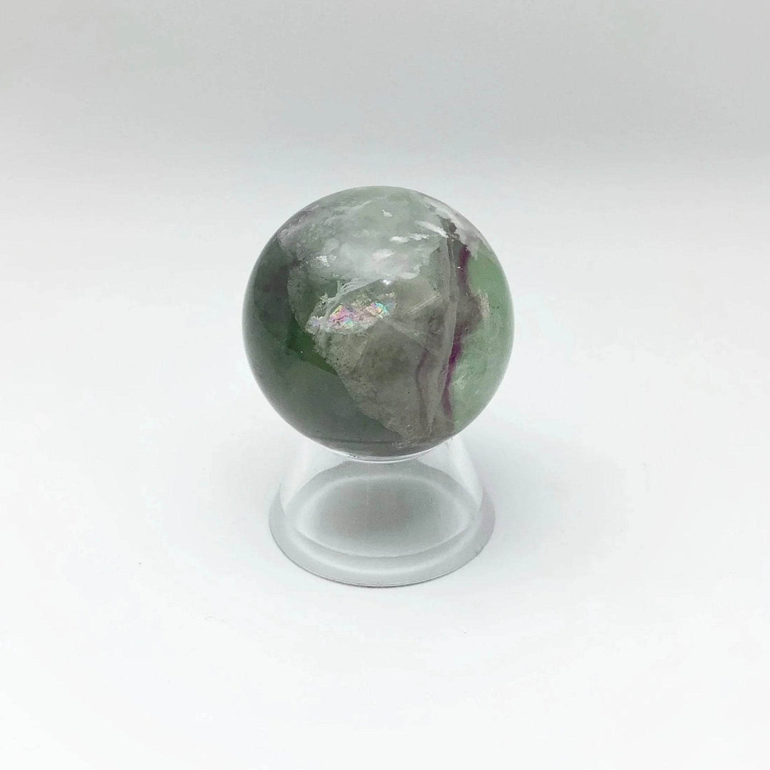 Small Fluorite Sphere - Rocks and Gems Canada