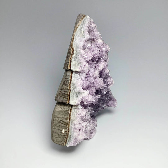 Amethyst Druze Cluster Tree Carving - Rocks and Gems Canada