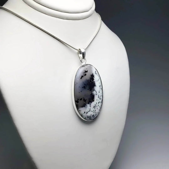 Dendritic Opal Pendant - Rocks and Gems Canada
