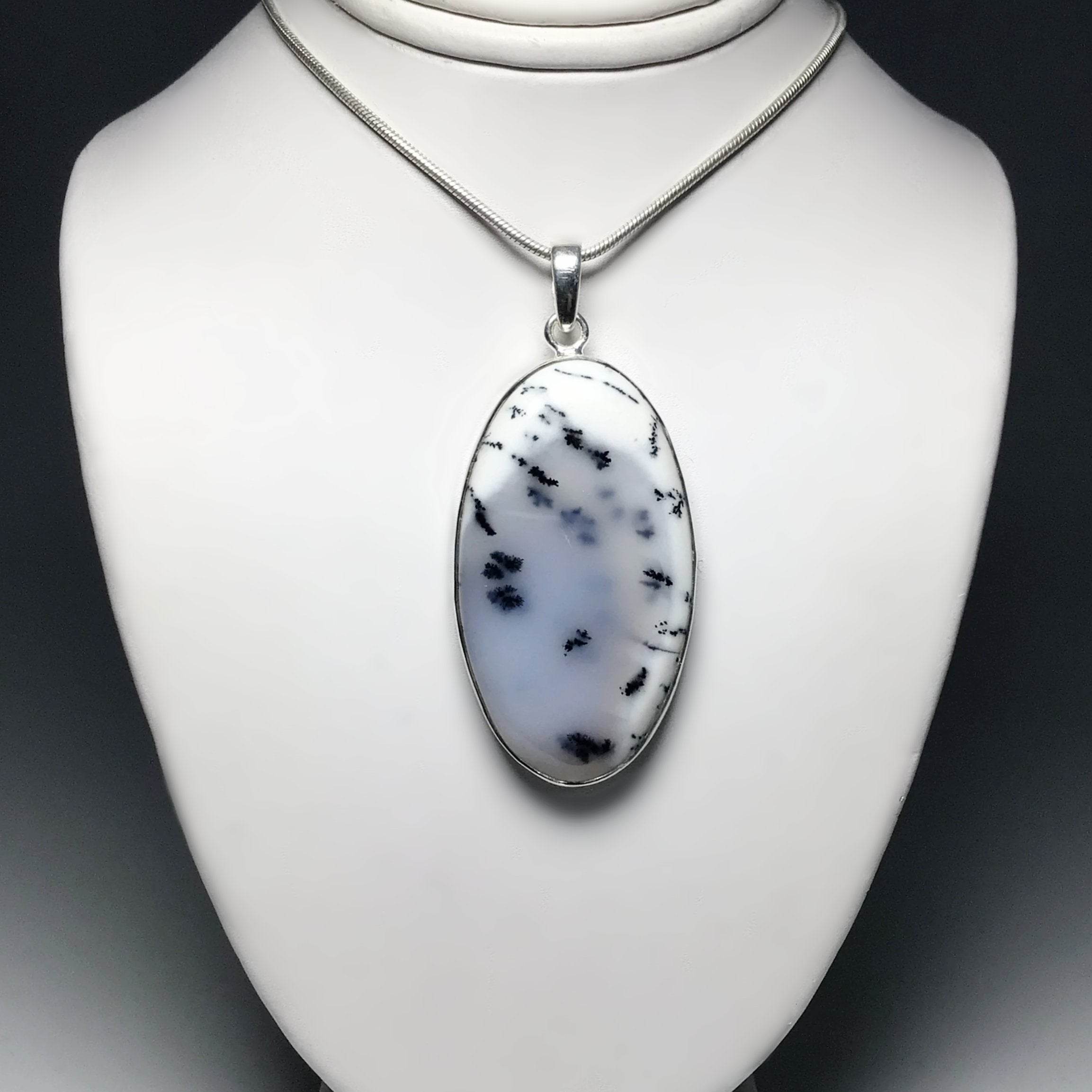 Dendritic Opal Pendant - Rocks and Gems Canada